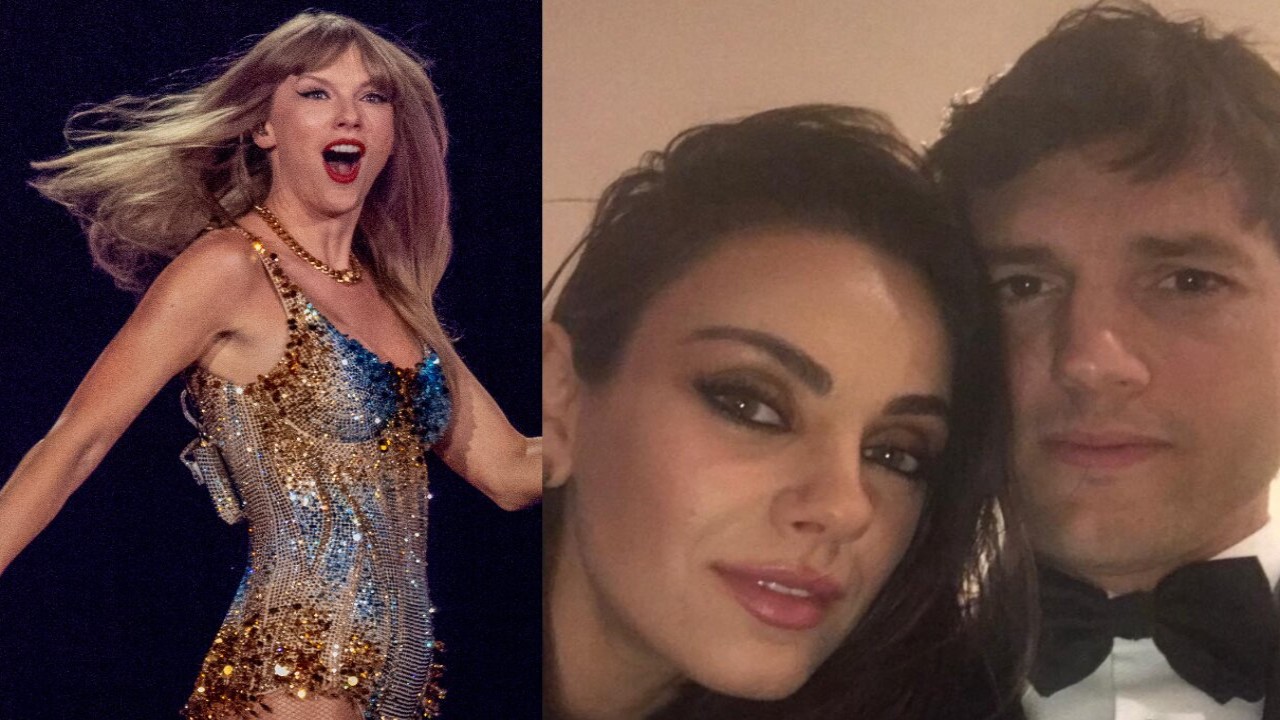 Ashton Kutcher and Mila Kunis enjoy a “Love Story” moment at Taylor Swift’s Eras Tour show; fans react