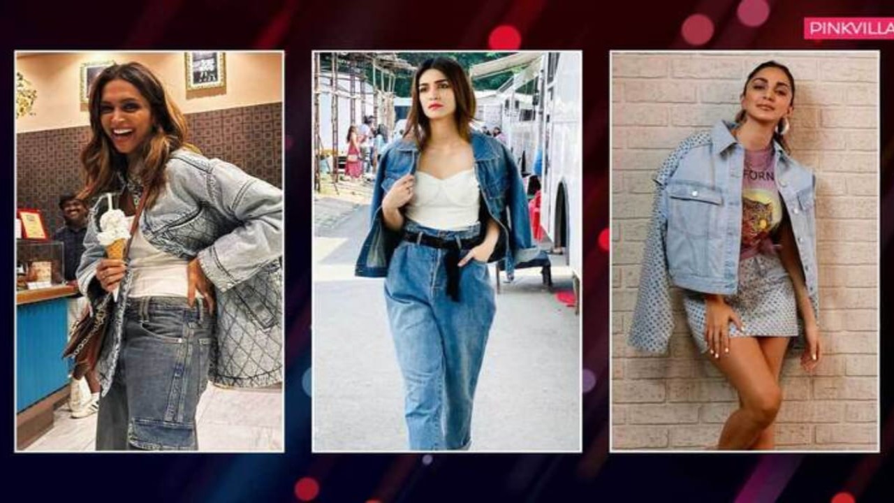 7 denim jacket outfits inspired by Deepika Padukone, Kriti Sanon, Kiara Advani and more which you can wear all year long 
