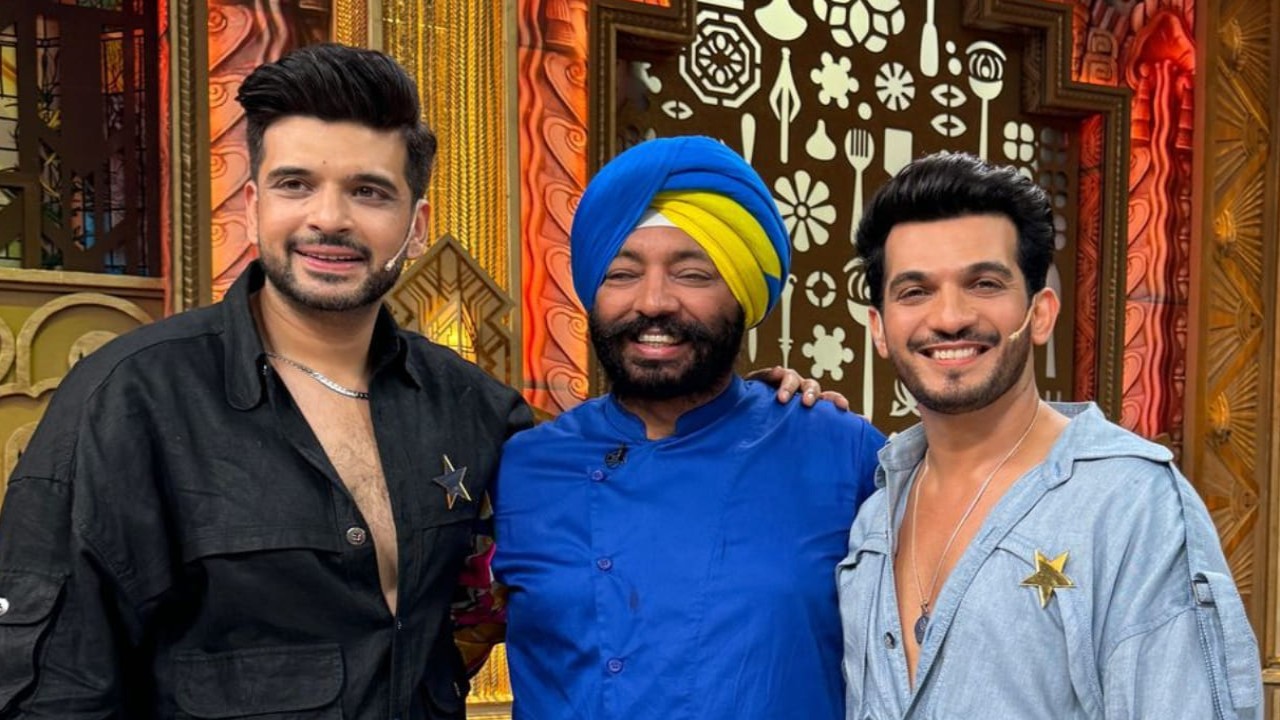 Arjun Bijlani drops fun-filled moments with co-stars from Laughter Chefs set; fans praise his bromance with Karan Kundrra