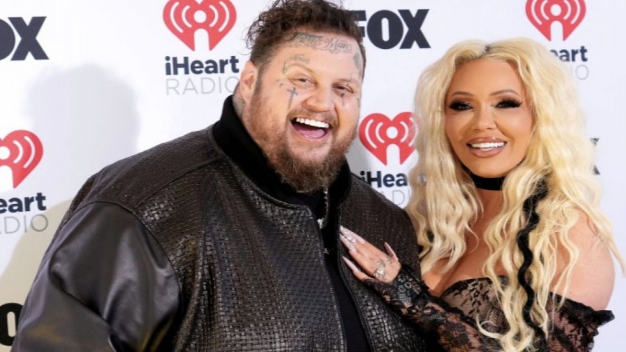 Jelly Roll  and his wife Bunny XO - Getty Images 