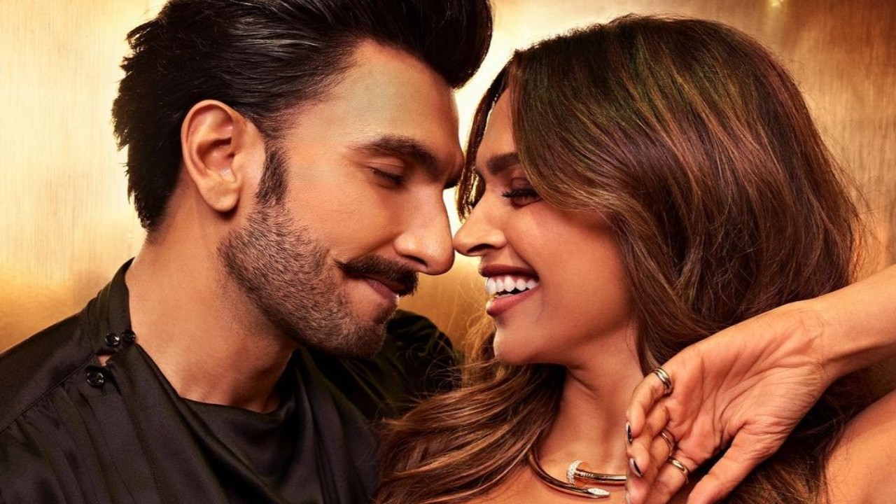 Ranveer Singh and Deepika Padukone 