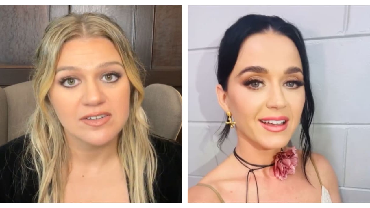 Instagram/kellyclarkson and katyperry