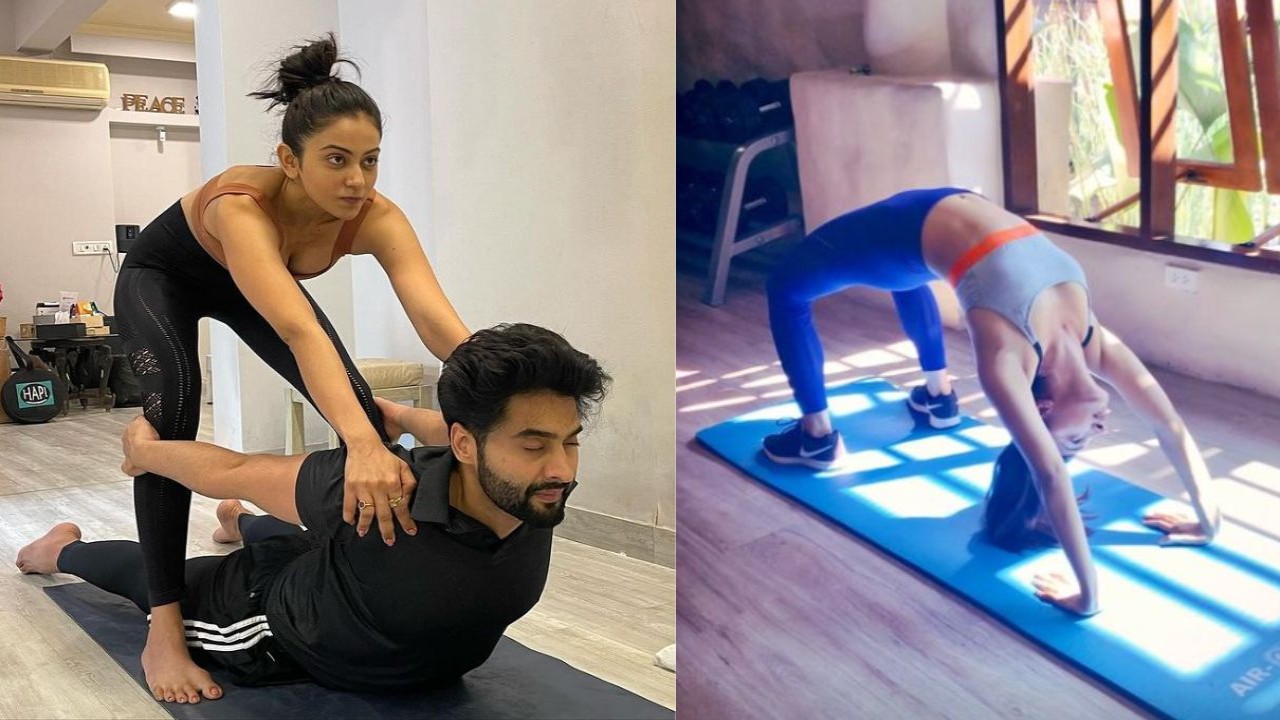 International Yoga Day 2024: Kiara, Shraddha, Esha, more celebs wish fans with UNSEEN PICS (Instagram/@rakulpreet, @kiaraadvani)