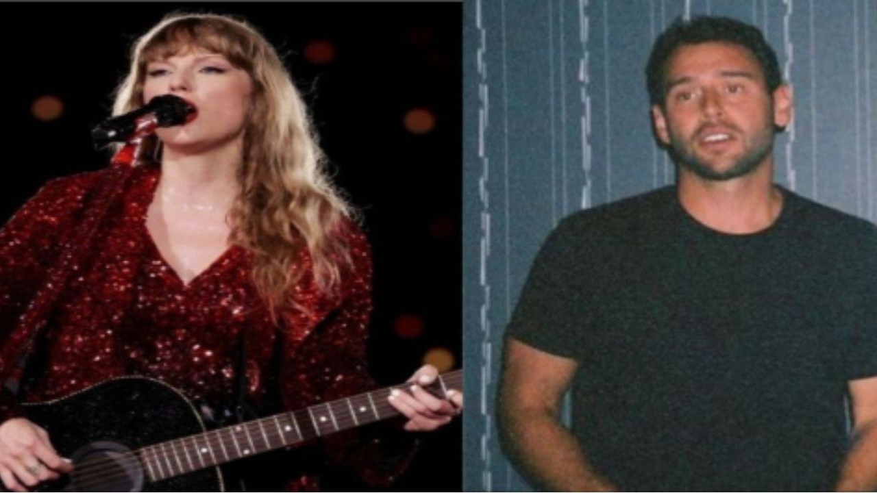 Taylor Swift (L) Scooter Braun (R) (Getty Images / Instagram)