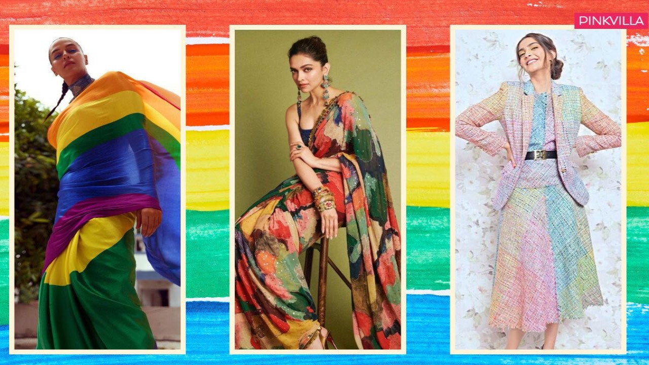 Deepika Padukone, Alia Bhatt, Katrina Kaif, Ananya Panday, Neha Dhupia, Sonam Kapoor, Bhumi Pednekar, pride outfit ideas, pride month, pride