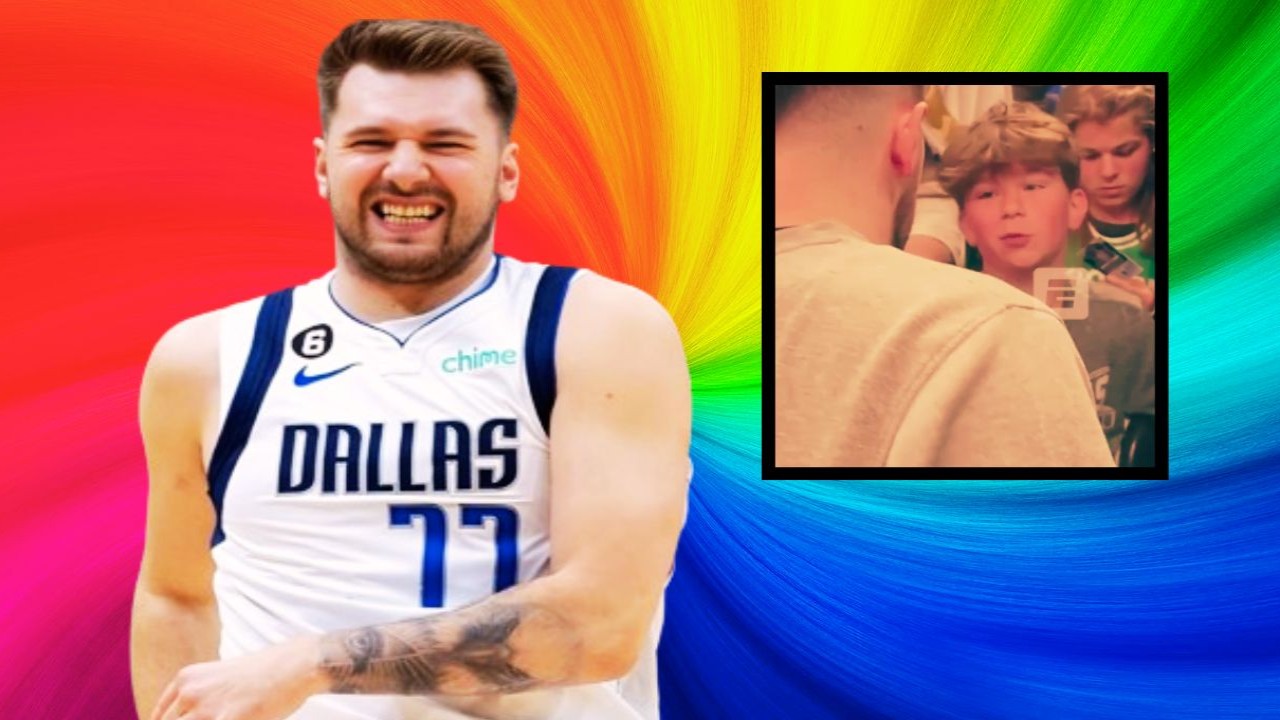 WATCH: Celtics Fan's Perfectly Timed Troll of Luka Doncic Goes Viral Before NBA Finals Game 2