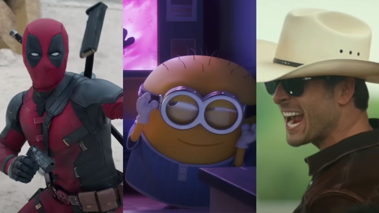 Deadpool, Despicable Me 4 and Twisters (YouTube/Official Trailers)