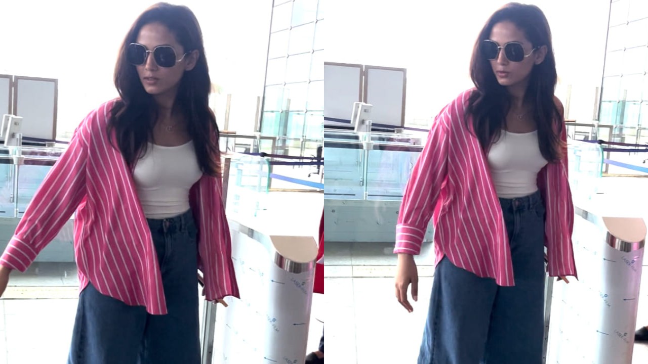 Mira Kapoor at airport 
