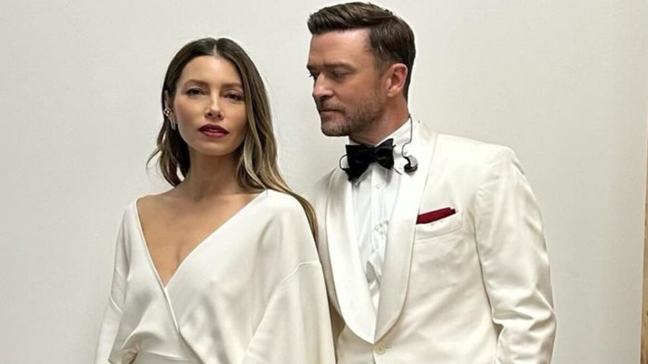 Jessica Biel Attends Husband Justin Timberlake's New York Show 