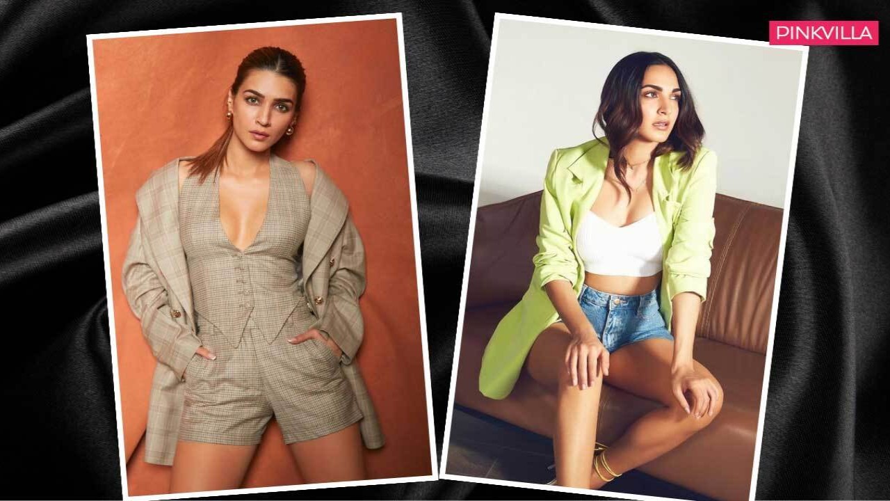 5 blazer and shorts outfit ideas inspired by Kriti Sanon, Kiara Advani, and others to set summer style benchmark