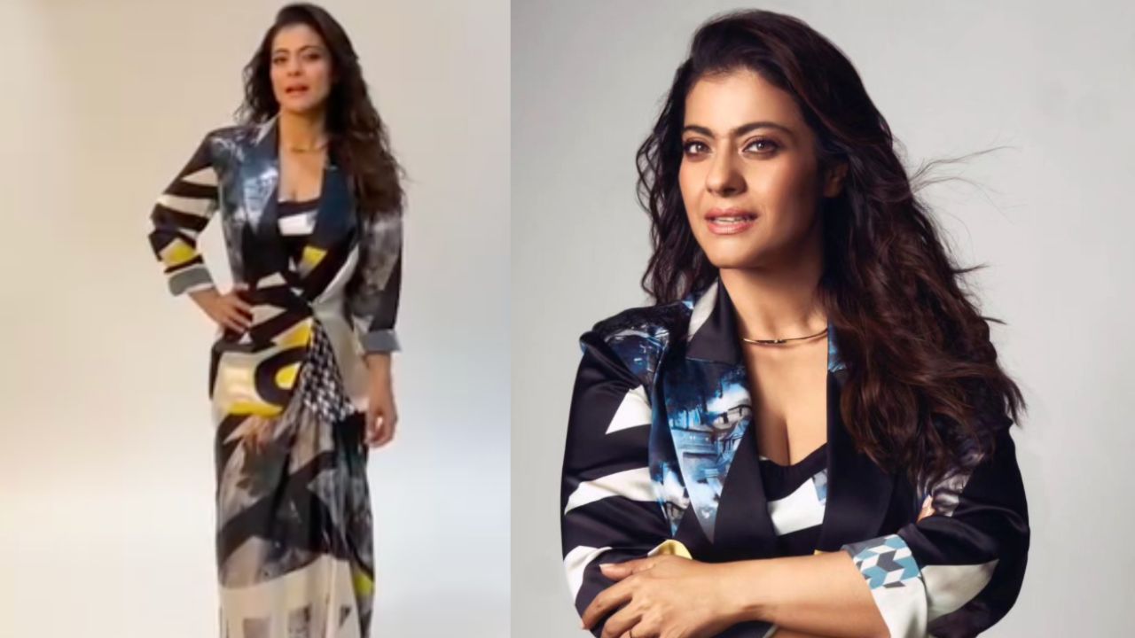 Kajol’s three-piece blazer look (Instagram)