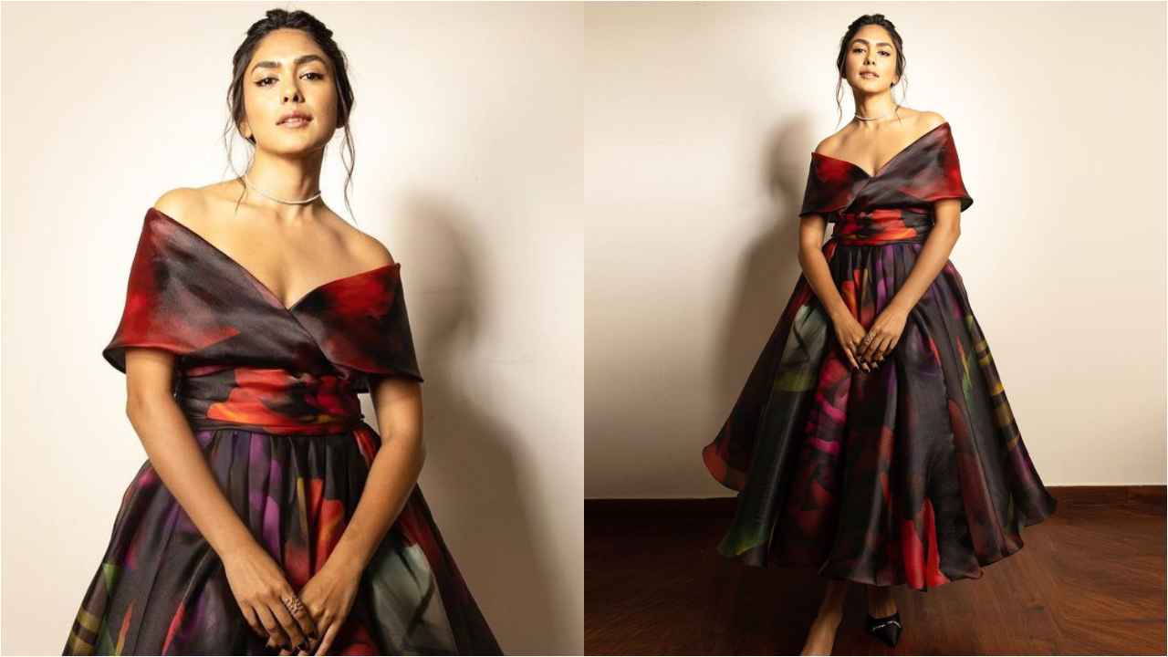 5 times Mrunal Thakur proved fit and flare dresses deserve that spotlight (PC: Mrunal Thakur Instagram)