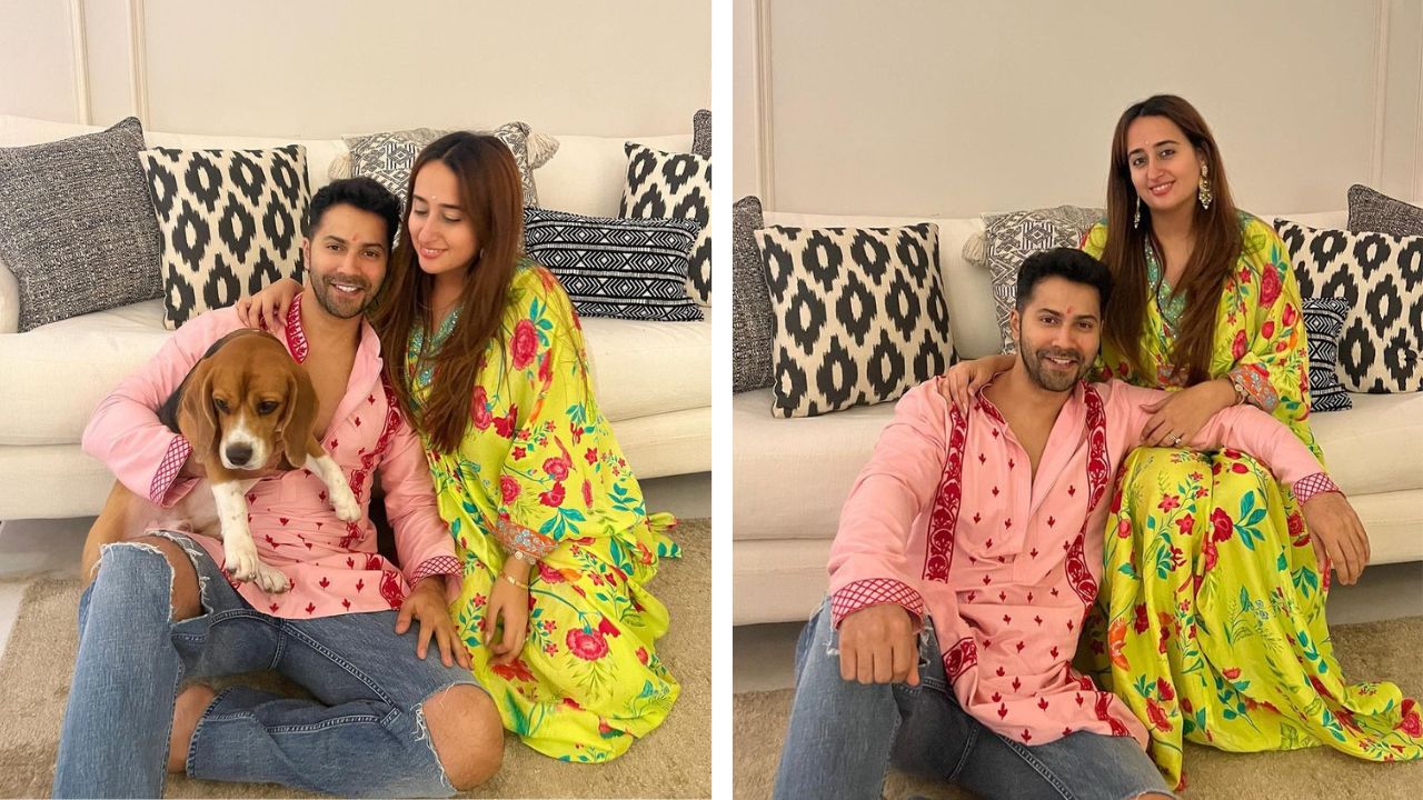 Varun Dhawan and Natasha Dalal (Credit: Varun Dhawan Instagram)