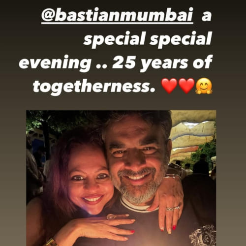 R Madhavan Instagram Story