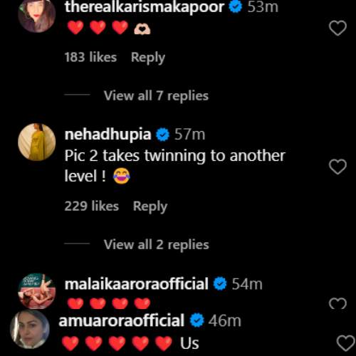 Kareena Kapoor Khan Instagram Comment