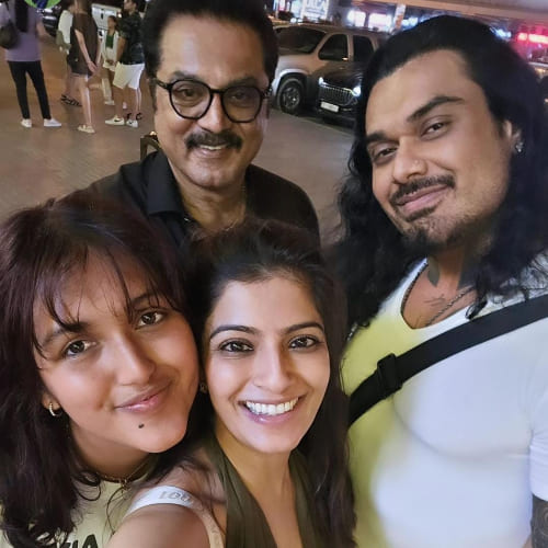 Varalaxmi shares pictures and videos from her wedding shopping in Dubai