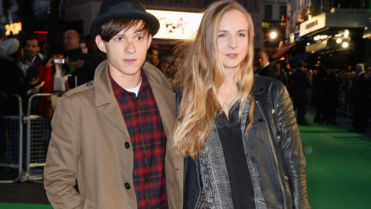 Tom Holland and Elle Lotherington (Getty Images)