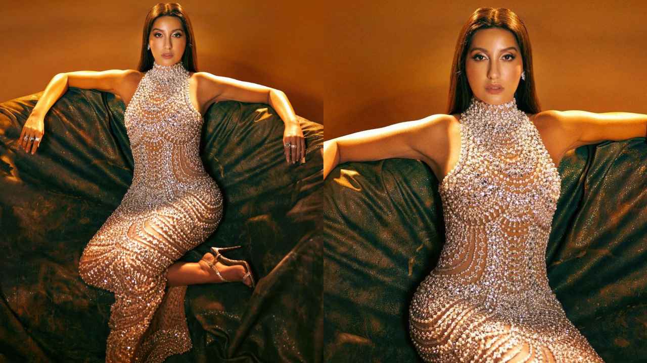 7 times Nora Fatehi rocked the shimmery vibe with her stylish party wear dresses (PC: Nora Fatehi Instagram)