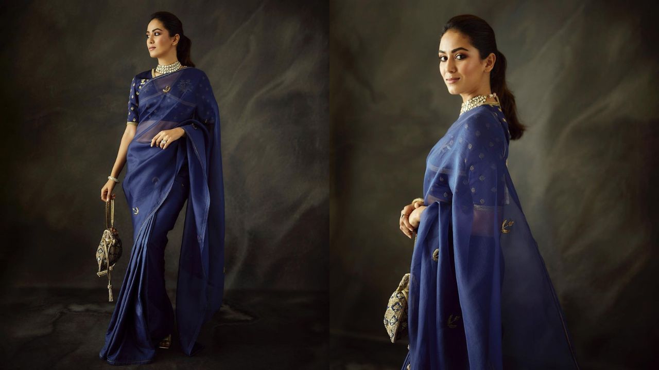 5 Mira Rajput's saree looks (Mira Rajput Instagram)