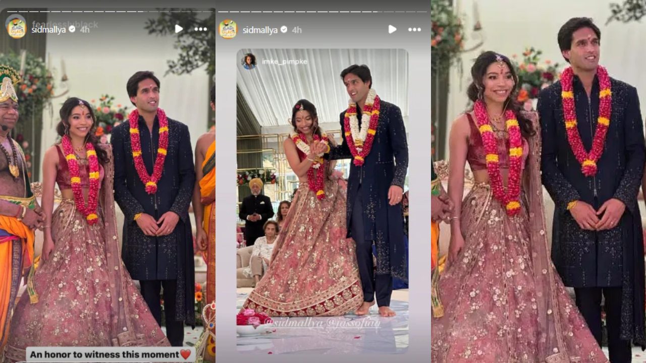 INSIDE PICS: Vijay Mallya’s son Sidharth Mallya marries Jasmine in ...