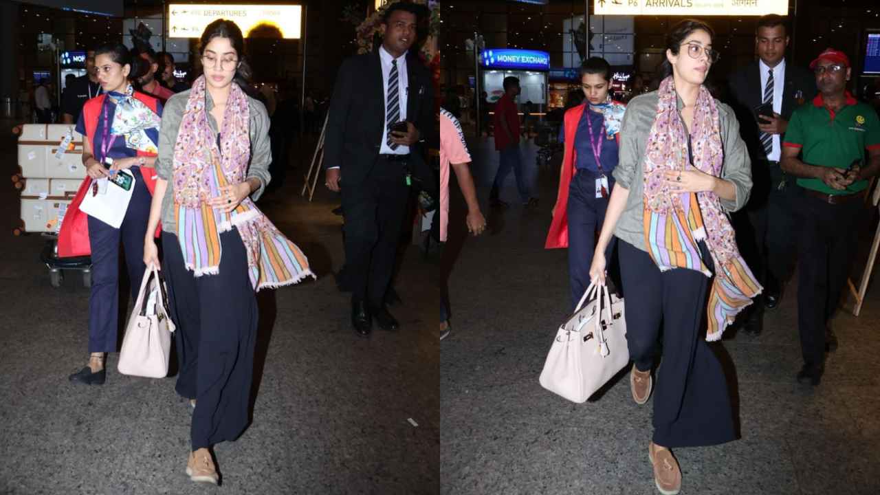 Janhvi Kapoor and Triptii Dimri’s off-duty looks with oversized shirts are ideal for chill day (PC: Varinder chawla, Viral Bhayani)