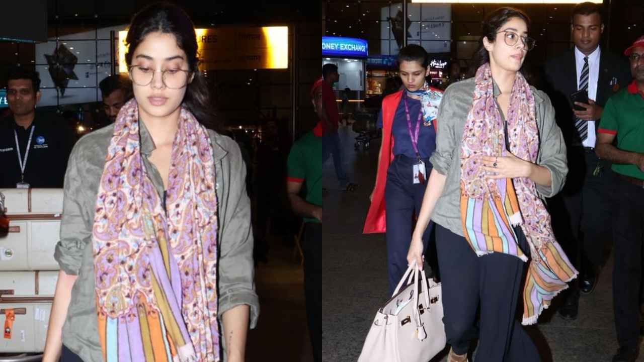 Janhvi Kapoor and Triptii Dimri’s off-duty looks with oversized shirts are ideal for chill day (PC: Varinder chawla, Viral Bhayani)