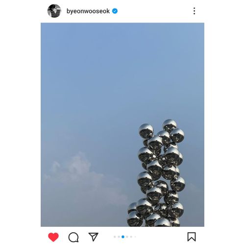 Byeon Woo Seok's Instagram