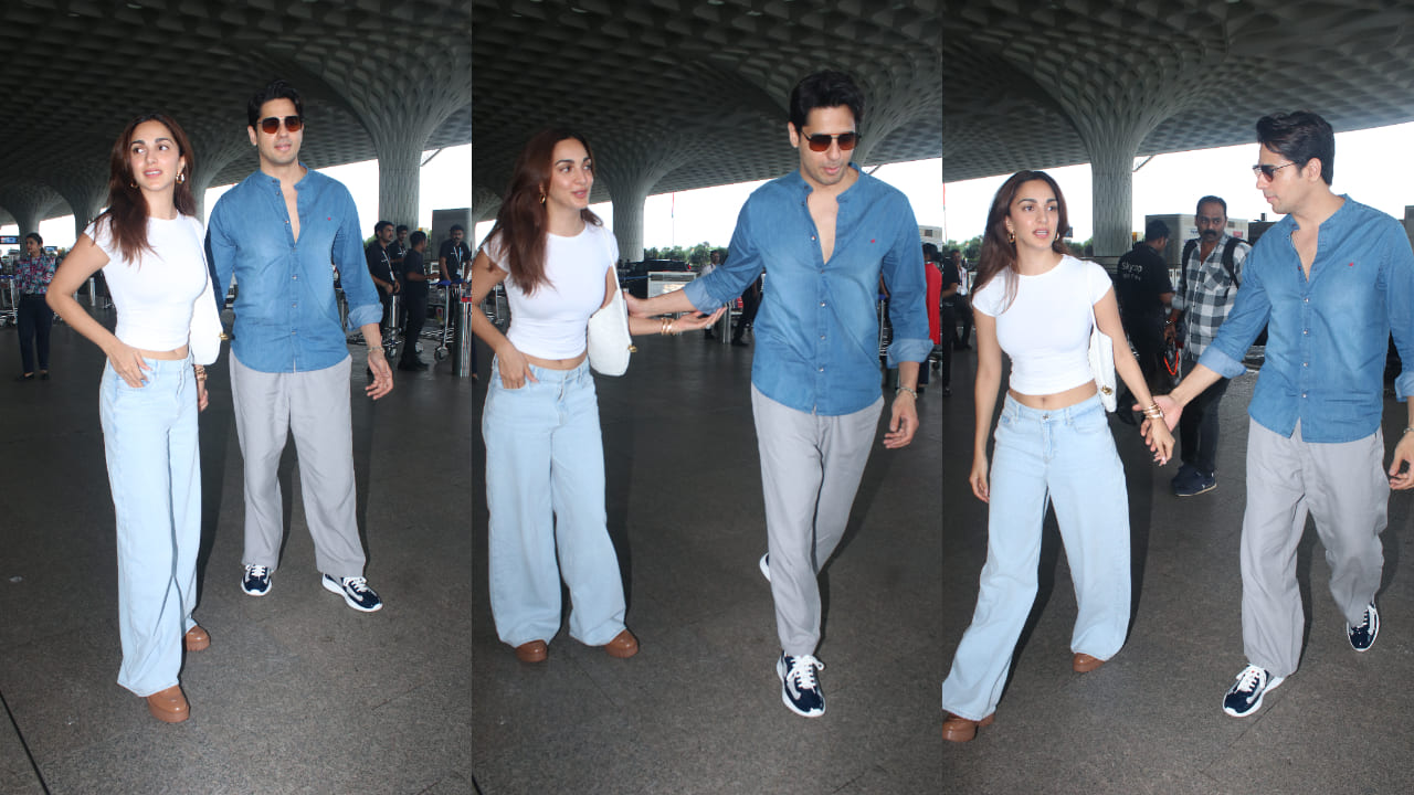 Kiara Advani and Sidharth Malhotra’s latest airport look proves it is ...