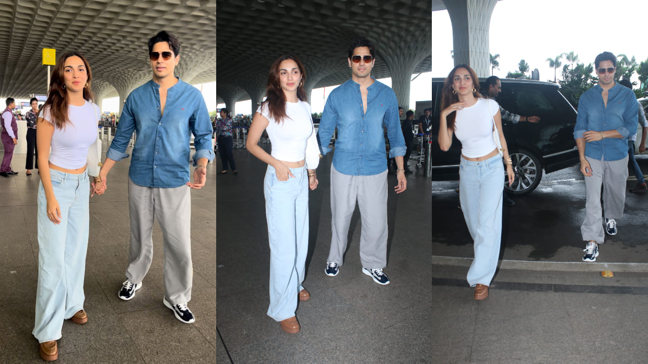 Kiara Advani and Sidharth Malhotra’s latest airport look proves it is ...