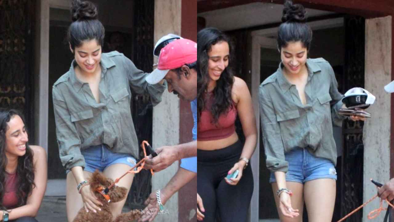 Shraddha Kapoor and Janhvi Kapoor embrace lazy Sunday in laid-back fits that are perfect for brunches (PC: Pinkvilla Instagram)