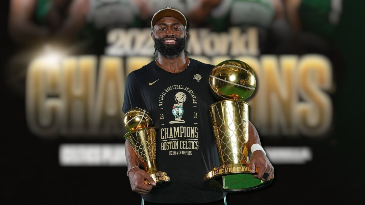 Watch: Boston Crowd Mistakes Black Fan With Beard for Jaylen Brown After Celtics’ Historic NBA Championship Win