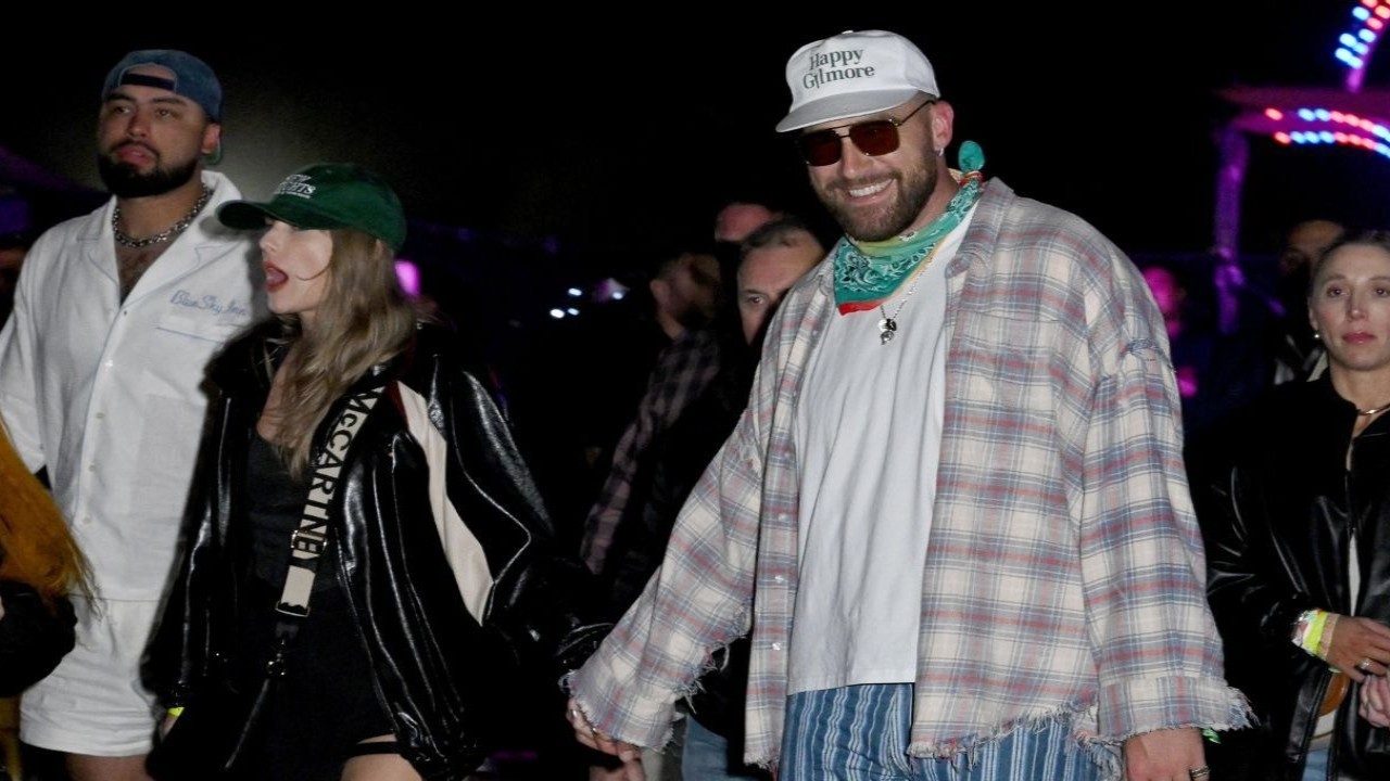WATCH: Travis Kelce Lights Up With Pride and Admiration As GF Taylor Swift Chugs Beer