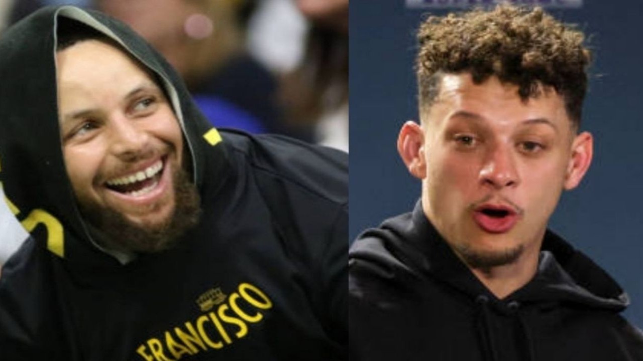  When Stephen Curry Caught Patrick Mahomes Throw With One Hand During Capital One's The Match