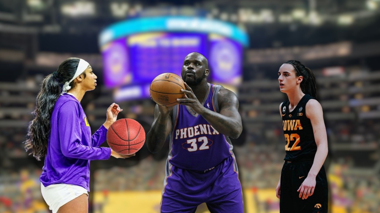 Shaquille O’Neal Advocates for Angel Reese Over Caitlin Clark Again by Calling Out WNBA 