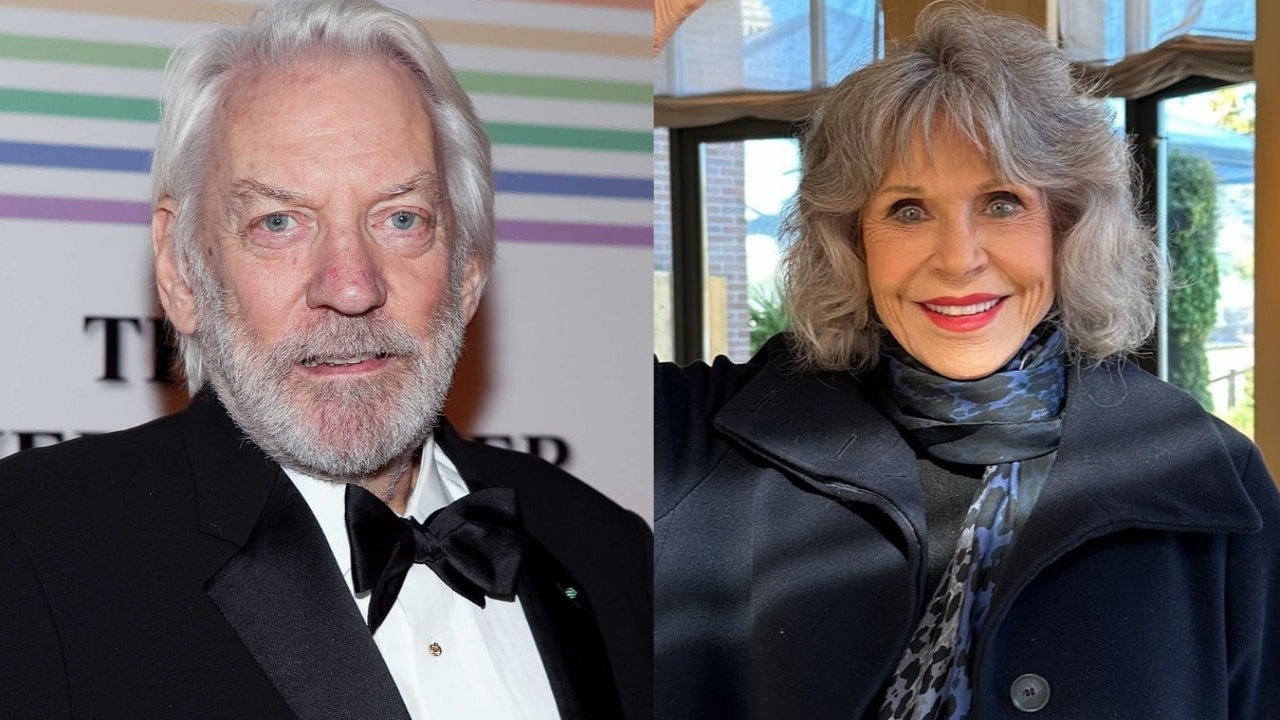 Donald Sutherland via Getty Images, Instagram / Jane Fonda