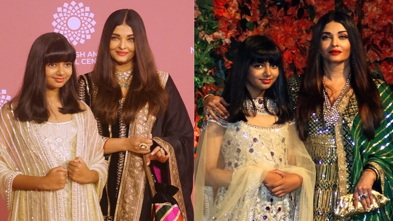 3 times mother-daughter duo Aishwarya Rai & Aaradhya turned heads