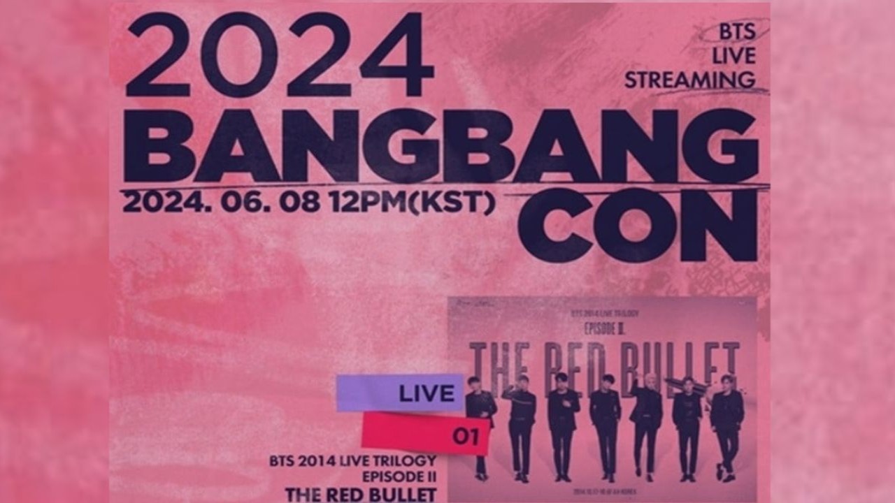 2024 BangBangCon poster: BIGHIT MUSIC