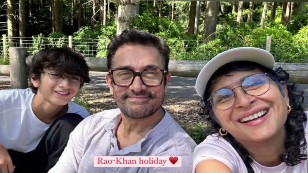 Kiran drops a happy family PIC from her ‘Rao-Khan holiday’ with Aamir and son Azad (Instagram/@raodyness)