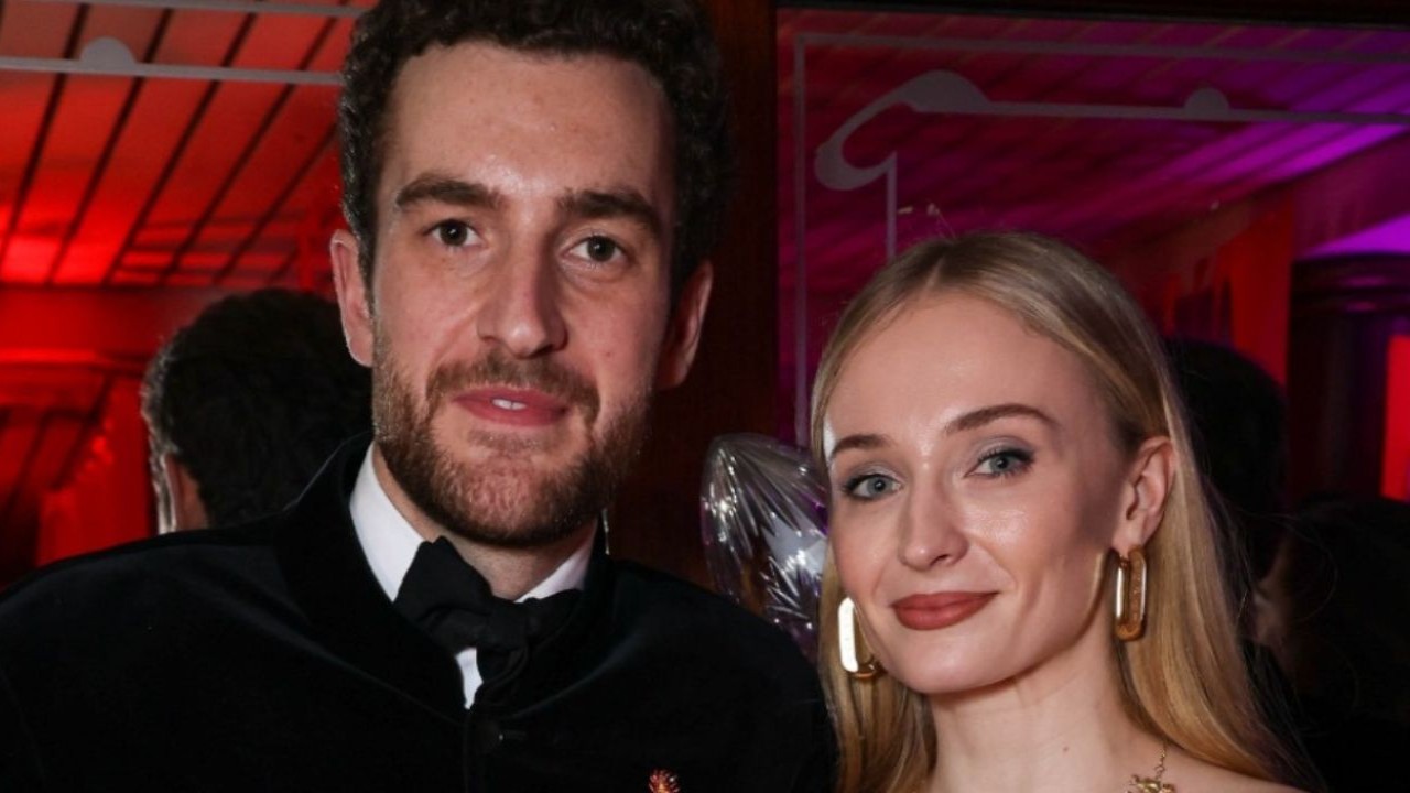 Sophie Turner with Peregrine Pearson via Getty Images 