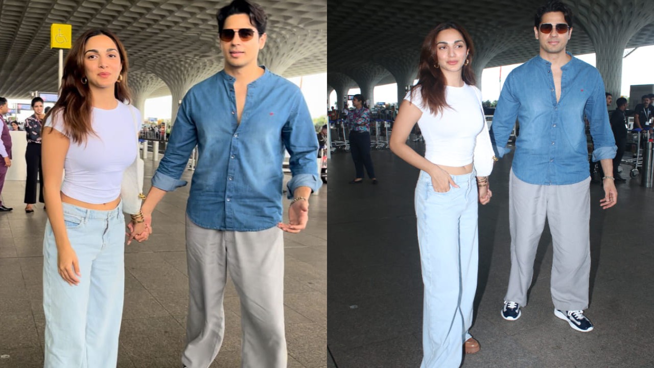 Sidharth Malhotra and Kiara Advani spotted at airport 