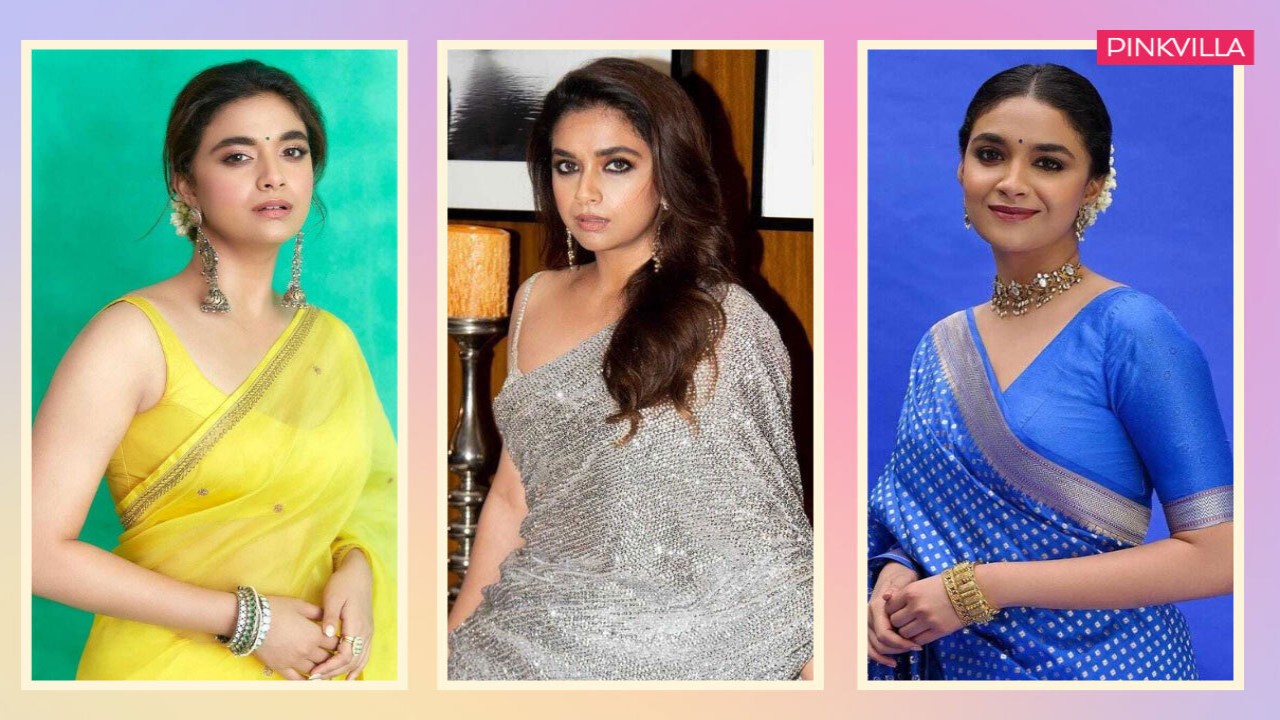 PHOTOS: Keerthy Suresh approved top 5 saree looks that bridesmaids can take inspiration from