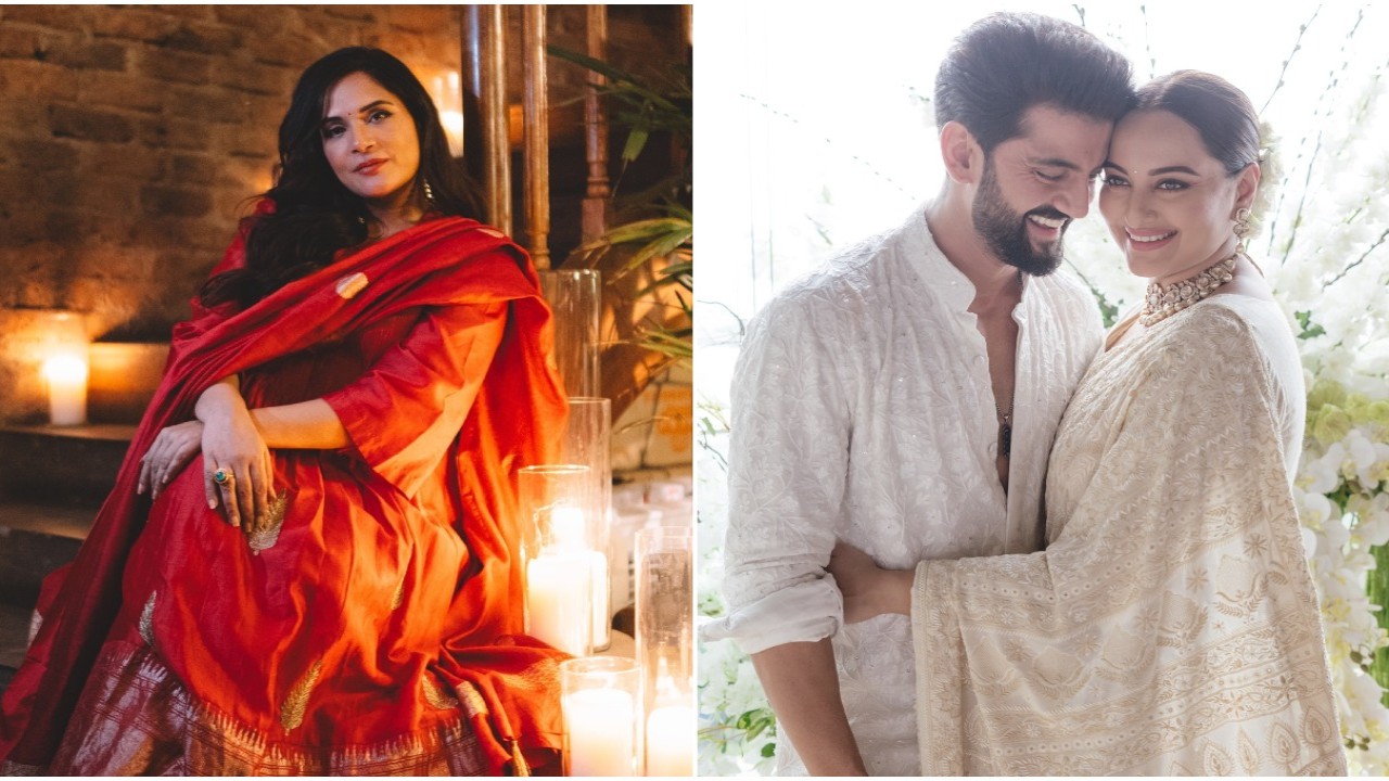 Richa Chadha loves Sonakshi Sinha-Zaheer Iqbal 'enough to brave crowds in month 9' at wedding; hits back at trolls