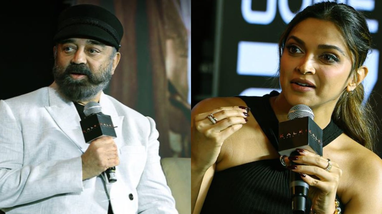 Here's what Kamal Haasan said pointing at Deepika Padukone's baby bump