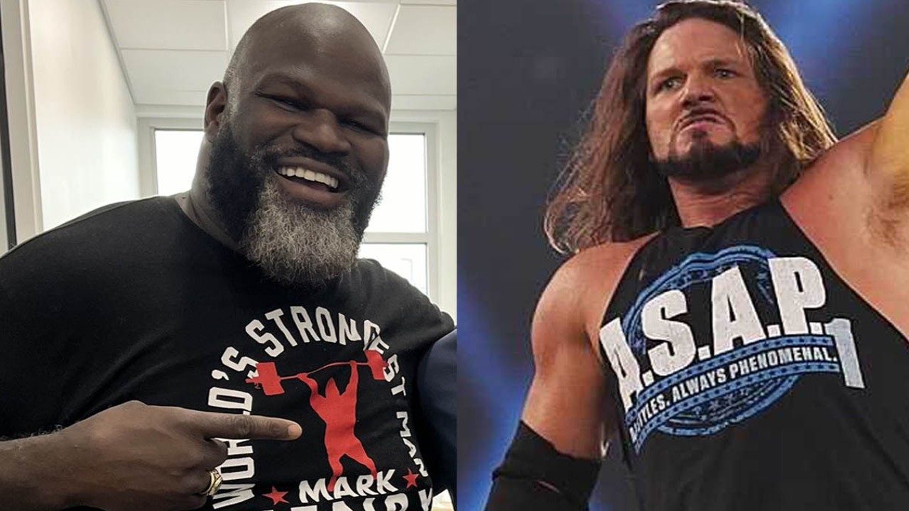 Mark Henry and  AJ Styles (Credit: X)