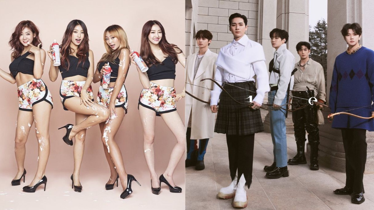 SISTAR, NU'EST; Image Courtesy: Starship Entertainment, PLEDIS Entertainment