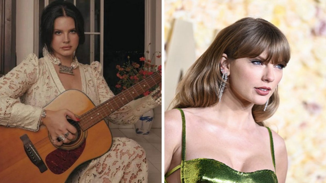 Lana Del Ray- (Instagram/ Lana Del Ray) and Taylor Swift ( Getty Images) 