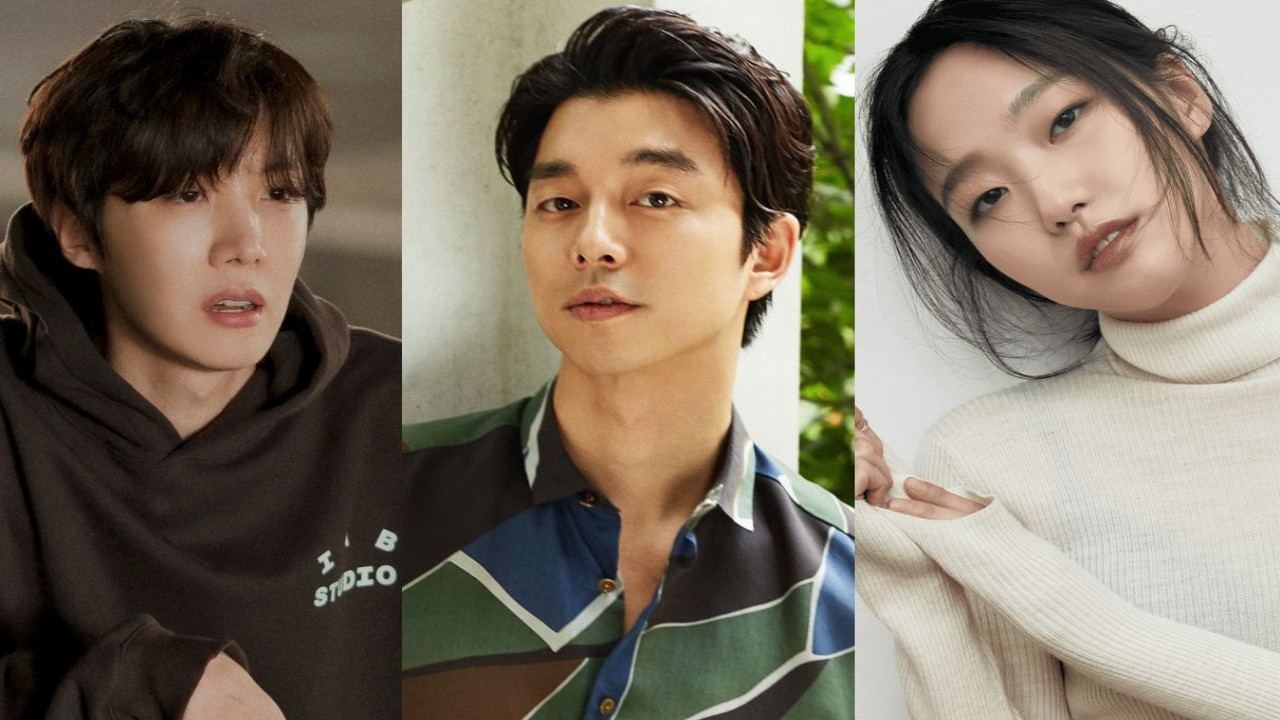 J-Hope, Gong Yoo, Kim Go Eun; Image: BIGHIT MUSIC, MANAGEMENT SOOP, BH Entertainment