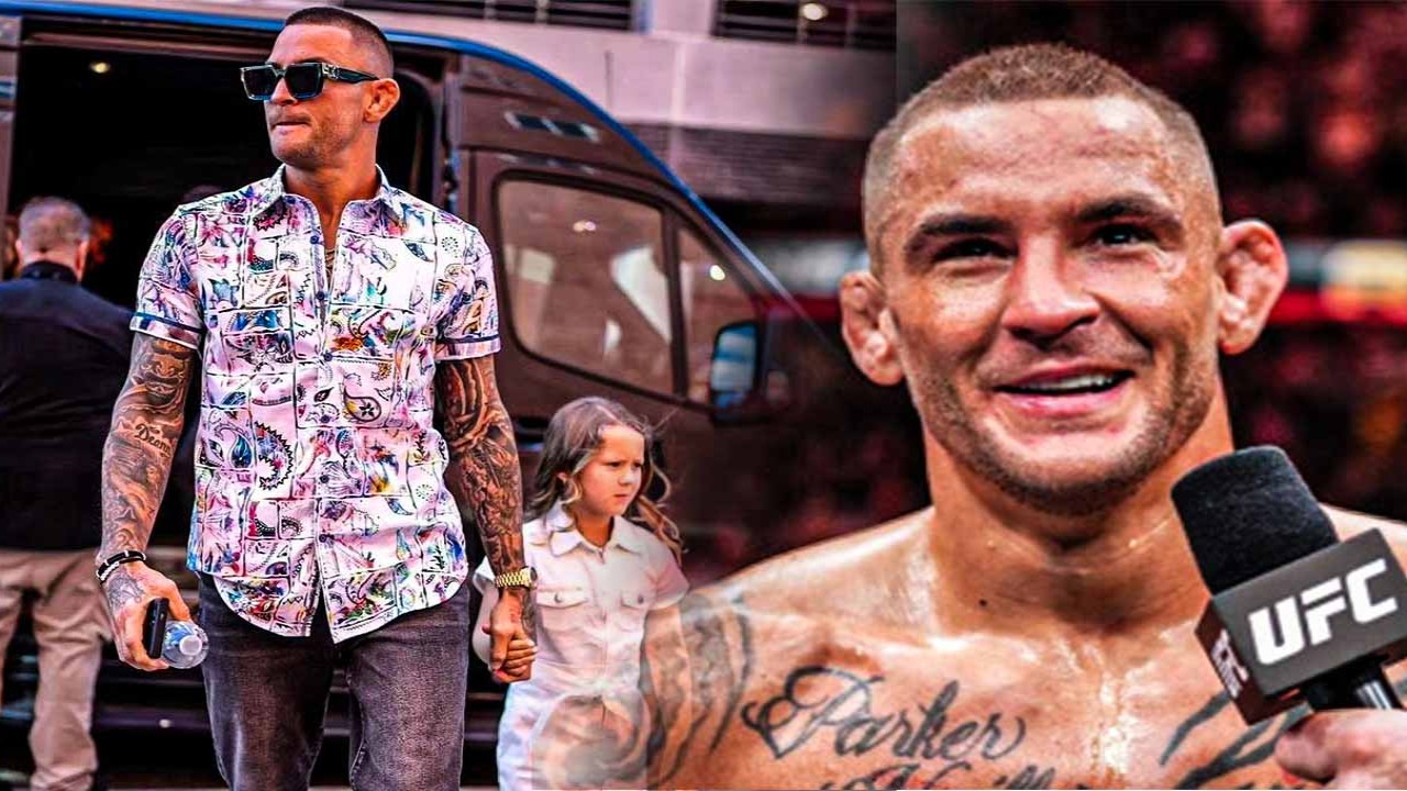 Dustin Poirier Reflects on Having His Daughter in the Front Row During His Championship Fight Against Islam Makhachev at UFC 302