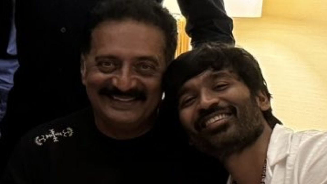 Prakash Raj congratulates Dhanush after massive success of Raayan