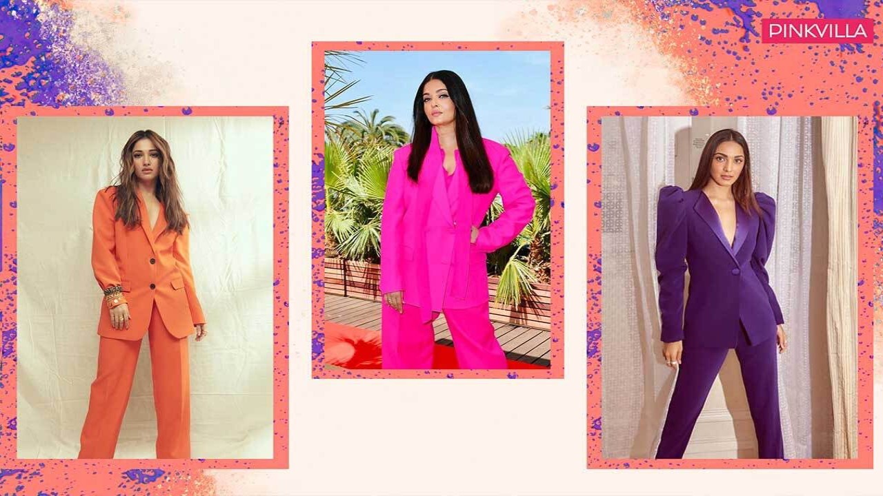 Aishwarya Rai Bachchan, Kiara Advani, and Tamannaah Bhatia: 3 Bollywood divas who slayed the formal way in vibrant pantsuits   